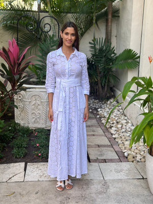 Eyelet Linen Belt by Marina St Barth from Marina St Barth