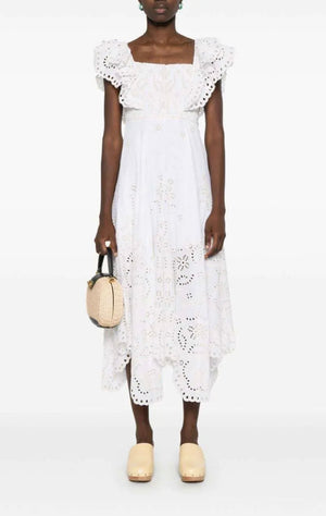 Charo Ruiz Sheen Long Dress