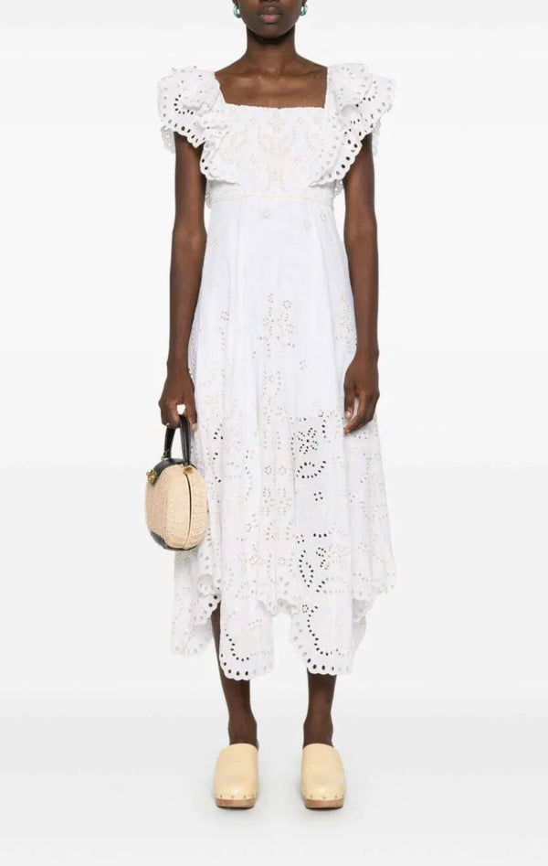 Charo Ruiz Sheen Long Dress