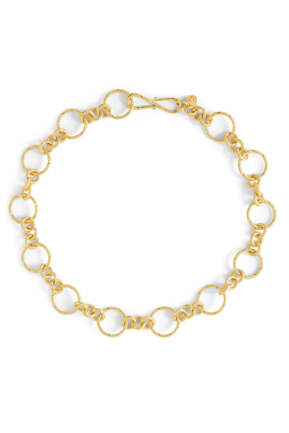 Sylvia Saturn Gold Necklace