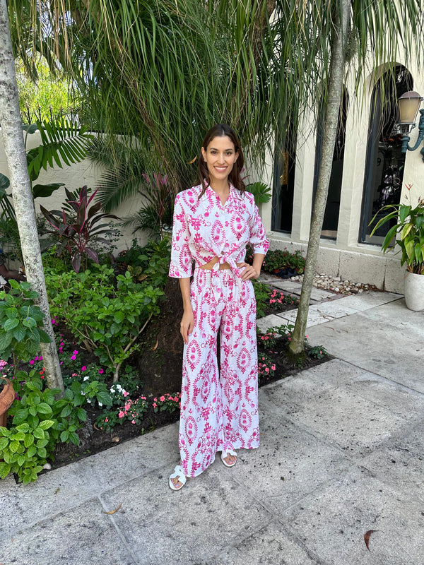 Positano Tania Linen Shirt by Luisa Positano from Marina St Barth