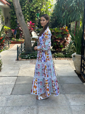 Couture Dress Epoque by Positano Couture from Marina St Barth