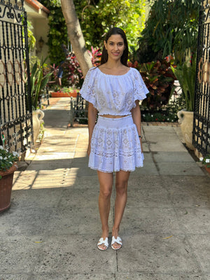 Mini Skirt Alma by Queen Moda from Marina St Barth