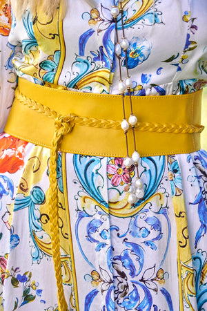 Leather Rope Belt by Marina St Barth from Marina St Barth