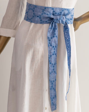 Eyelet Linen Belt by Marina St Barth from Marina St Barth