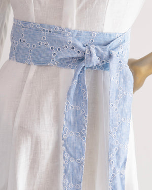 Eyelet Linen Belt by Marina St Barth from Marina St Barth