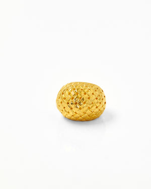 Tay Basketweave Bombe Ring by Tay from Marina St Barth