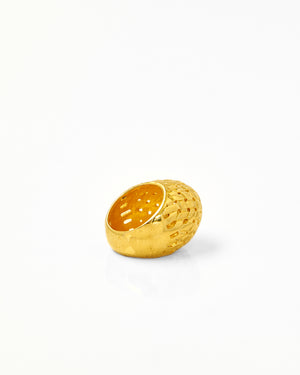 Tay Basketweave Bombe Ring by Tay from Marina St Barth