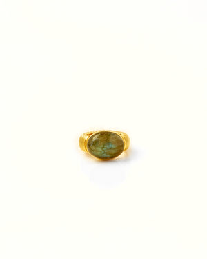 Tay Labradorite Set Wirewrap Ring by Tay from Marina St Barth