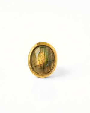 Tay Labradorite Set Large Debs Ring by Tay from Marina St Barth
