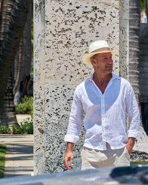 Linen Slim Shirt by Marina St Barth from Marina St Barth