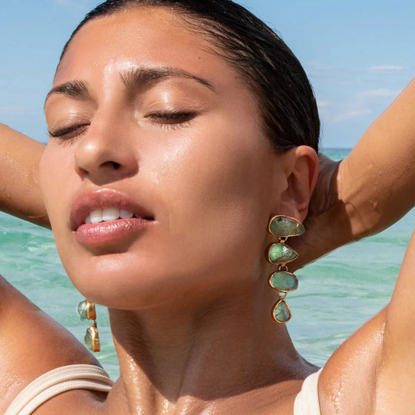 Green Fluorite Paradiso Cascades by Lassanai from Marina St Barth