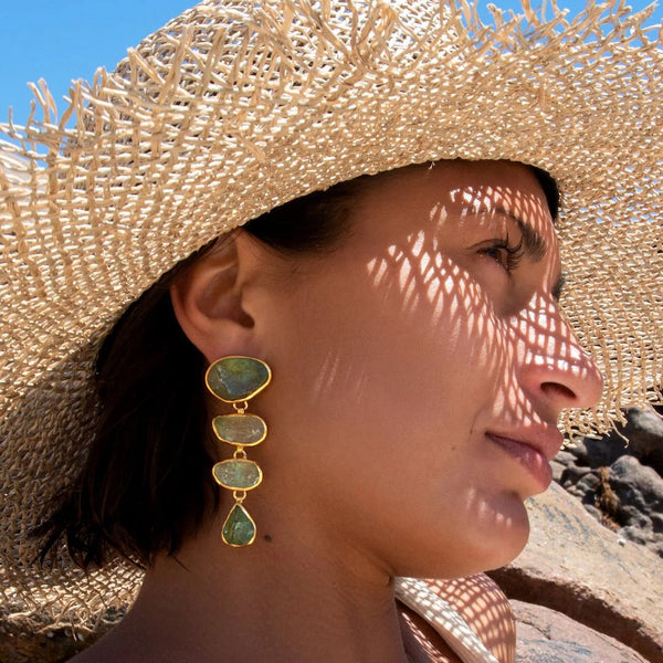 Green Fluorite Paradiso Cascades by Lassanai from Marina St Barth