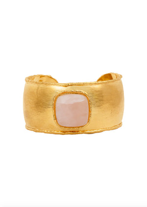 Sylvia Mirage Pink Quartz Cuff