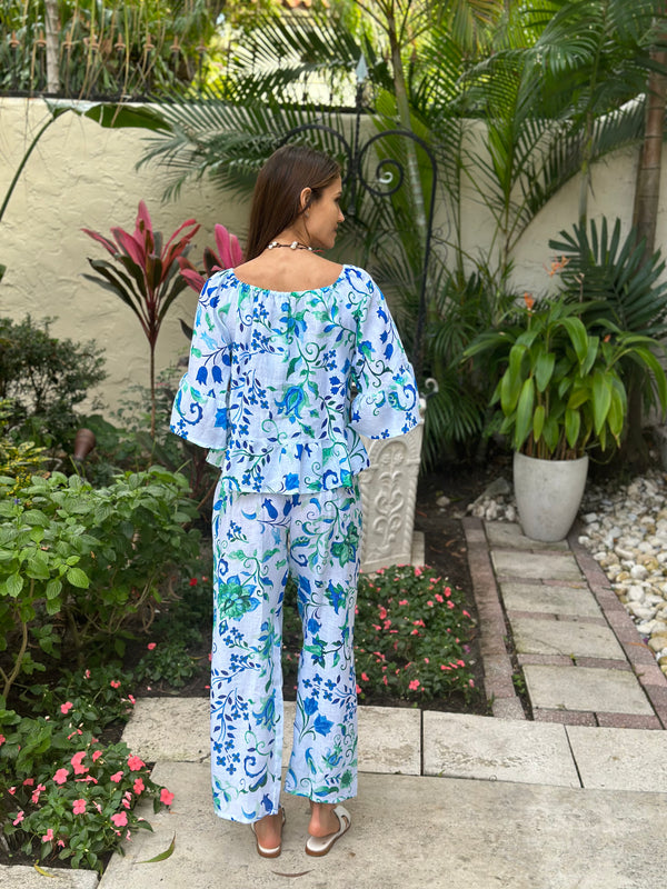 Bolero El Scollo Linen Top by Marina St Barth from Marina St Barth