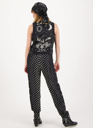 Me369 Ember Black Magic Track Pant by Me 369 from Marina St Barth