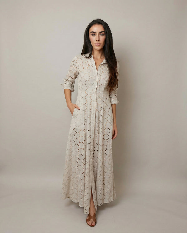 Shirt Dress Eyelet by Marina St Barth from Marina St Barth