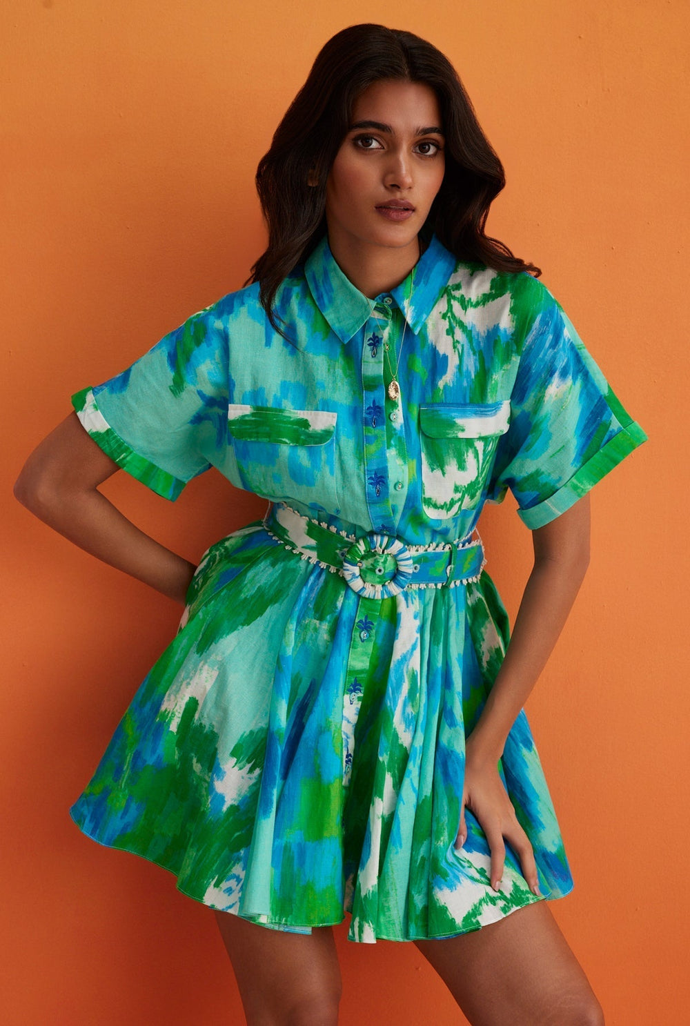 Hemant & Nandita Vida Short Dress by Hemant & Nandita from Marina St Barth