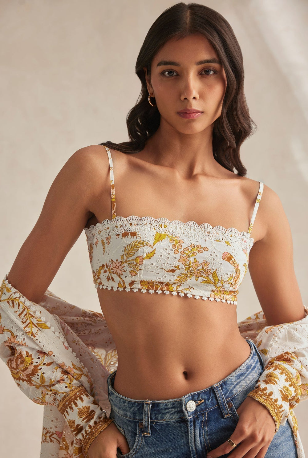 Hemant & Nandita Tora Bandeau by Hemant & Nandita from Marina St Barth