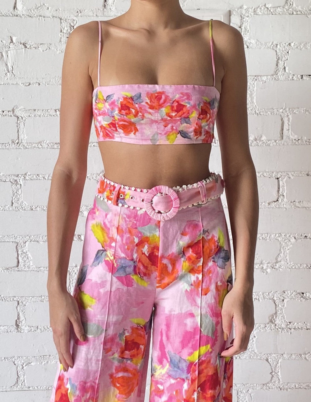 Hemant & Nandita Rosa Bandeau by Hemant & Nandita from Marina St Barth