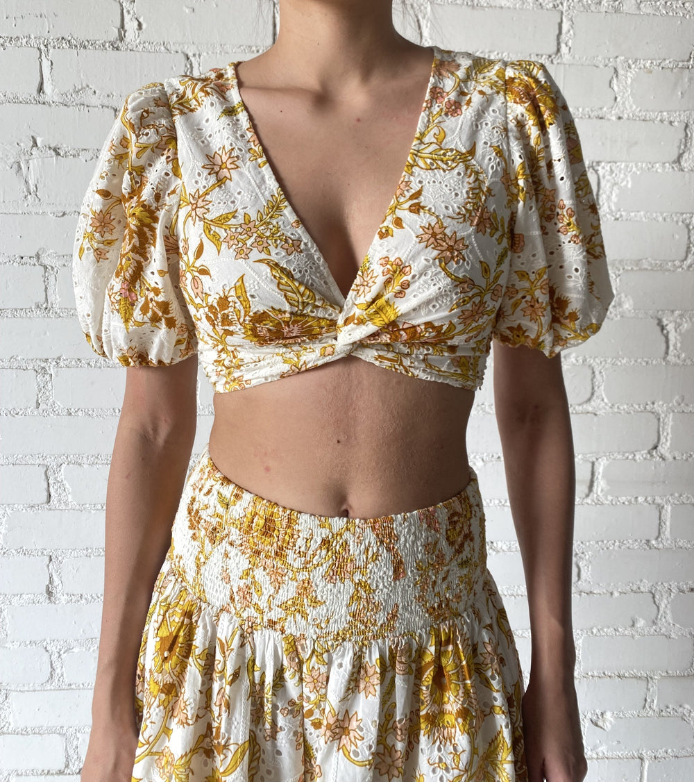 Hemant & Nandita Tora Crop Top by Hemant & Nandita from Marina St Barth