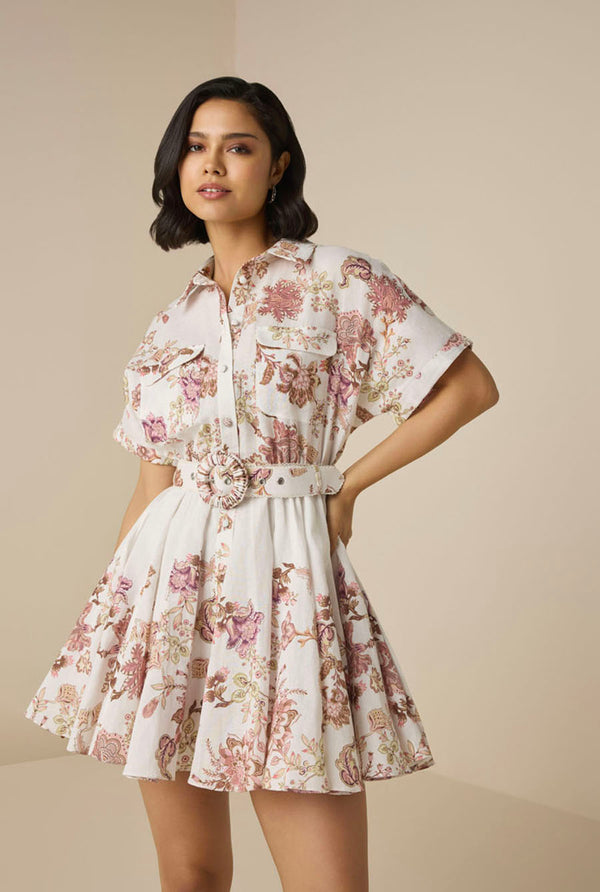 Hemant Diza Short Dress by Hemant & Nandita from Marina St Barth