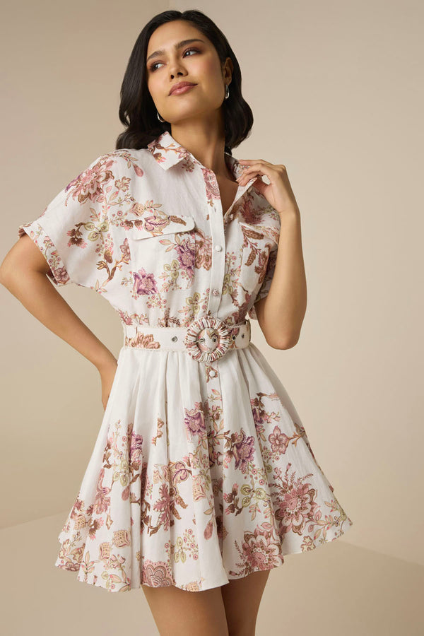 Hemant Diza Short Dress by Hemant & Nandita from Marina St Barth