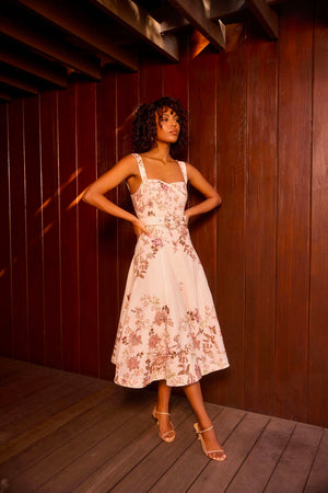 Hemant Diza Midi Dress by Hemant & Nandita from Marina St Barth