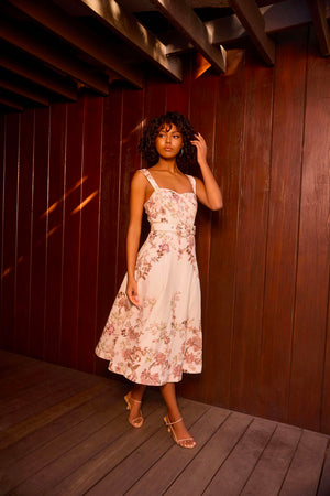 Hemant Diza Midi Dress by Hemant & Nandita from Marina St Barth