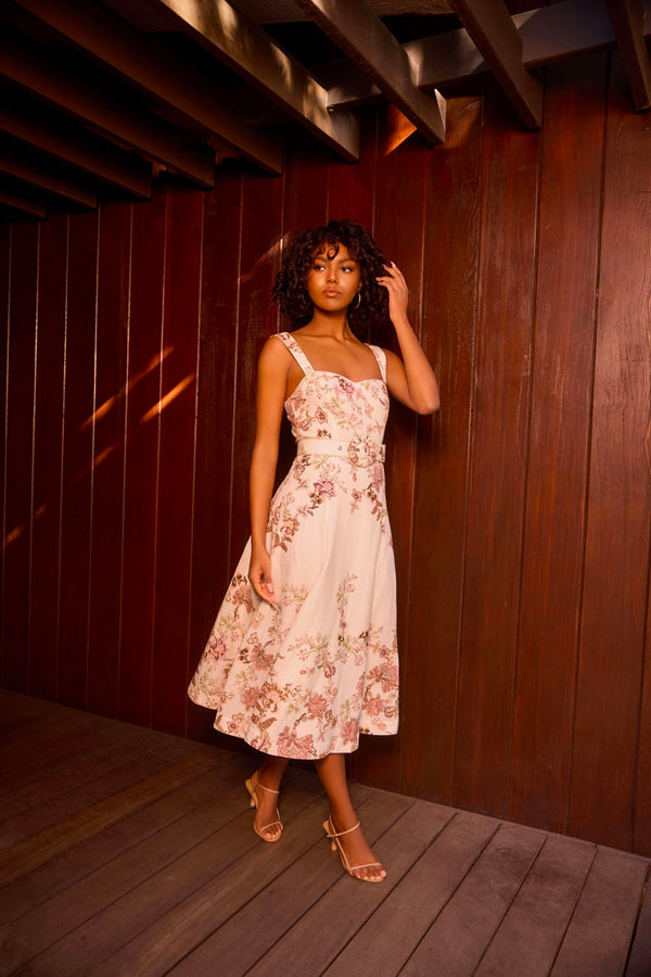 Hemant Diza Midi Dress by Hemant & Nandita from Marina St Barth