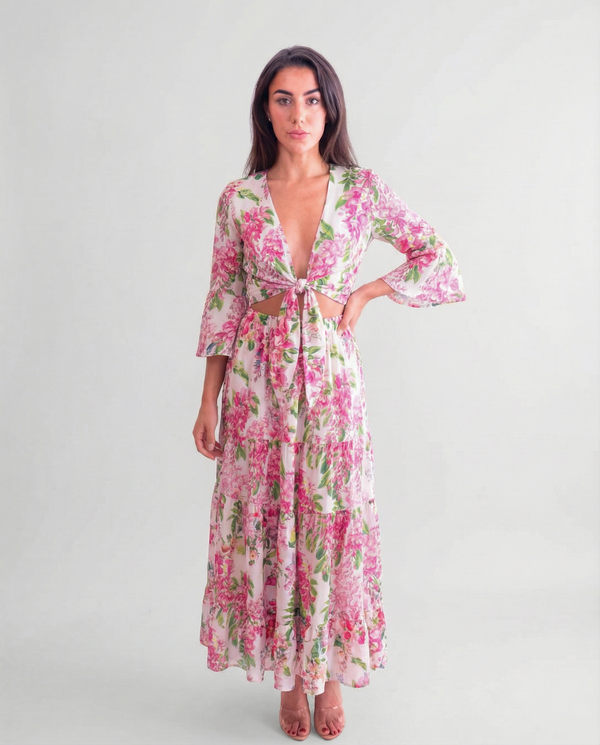Positano Hedy Printed Long Skirt by Luisa Positano from Marina St Barth