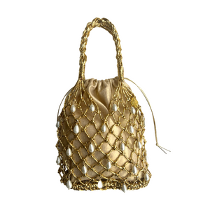 Helene Bag with Pearls by Y'AM CAPRI from Marina St Barth