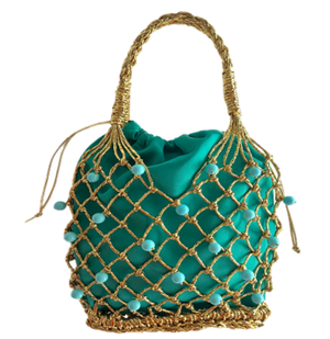 Helene Bag with Pearls by Y'AM CAPRI from Marina St Barth