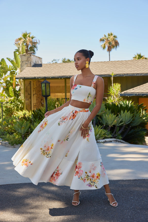 Hemant & Nandita Saba Midi Skirt by Hemant & Nandita from Marina St Barth