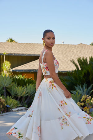 Hemant & Nandita Saba Midi Skirt by Hemant & Nandita from Marina St Barth