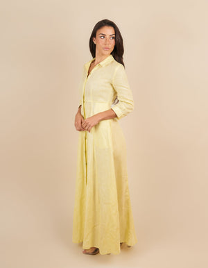Shirt Dress Long Linen Solid by Marina St Barth from Marina St Barth