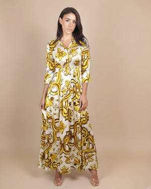 Shirt Dress New Style Linen