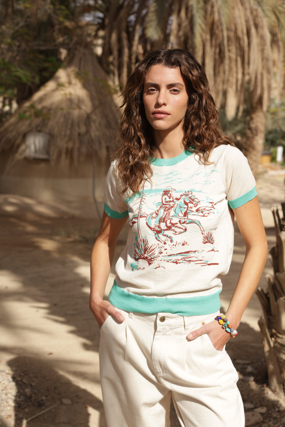 Me 369 Nora Knit Top by Me 369 from Marina St Barth