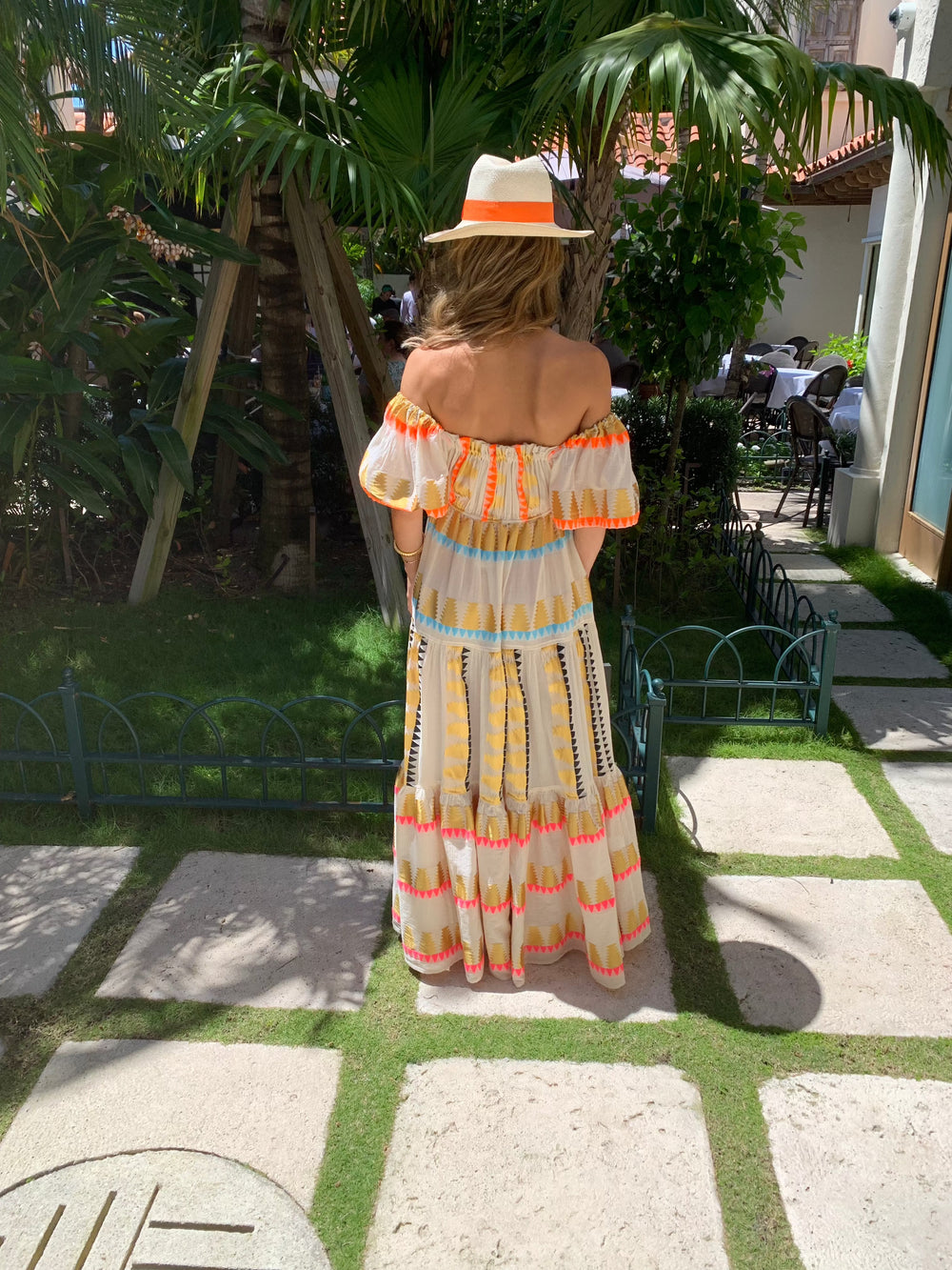 Greek  Off Shoulder Dress by Nema from Marina St Barth