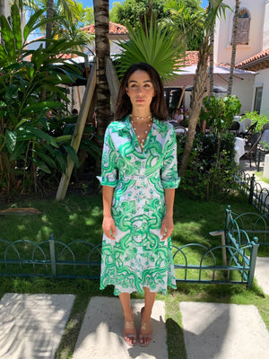 Shirt Dress midi Antibes by Marina St Barth from Marina St Barth