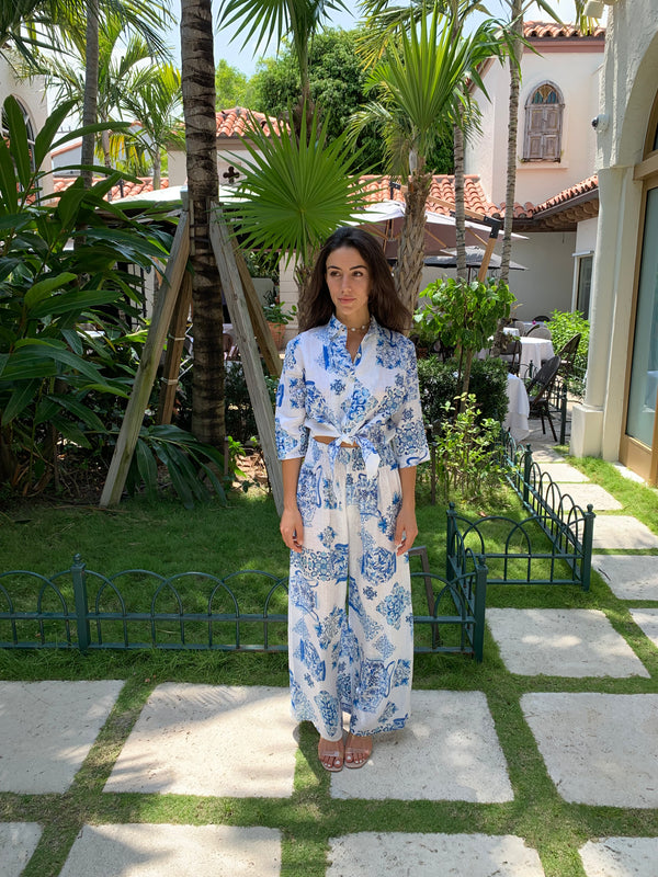 Positano Tania Linen Shirt by Luisa Positano from Marina St Barth