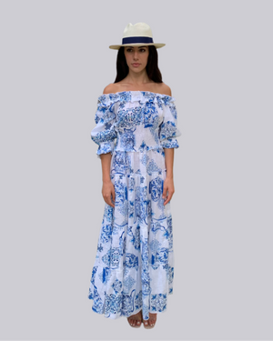 Positano Zoe Long Dress by Luisa Positano from Marina St Barth