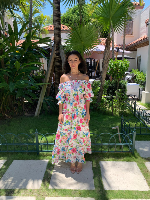 Positano Zoe Long Dress by Luisa Positano from Marina St Barth