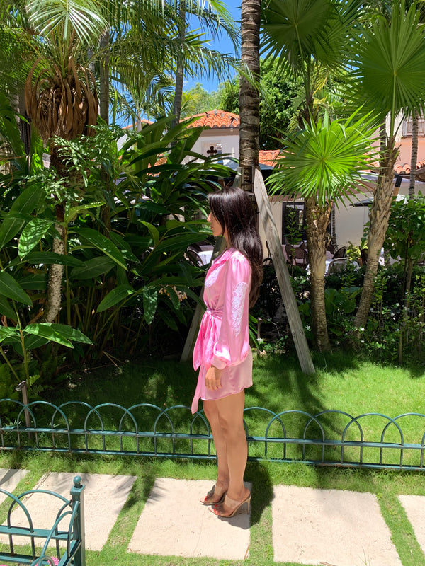 Vanita Rosa Nolwen Short Dress Silk by Vanita Rosa from Marina St Barth