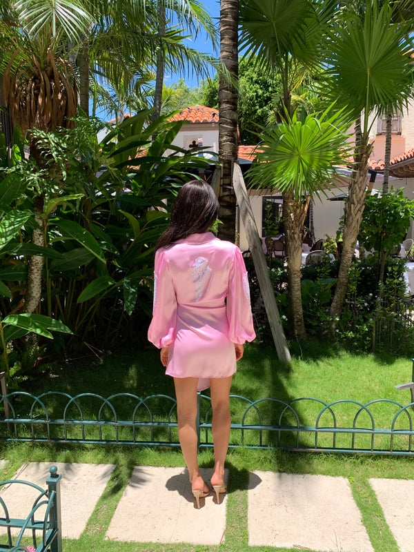 Vanita Rosa Nolwen Short Dress Silk by Vanita Rosa from Marina St Barth