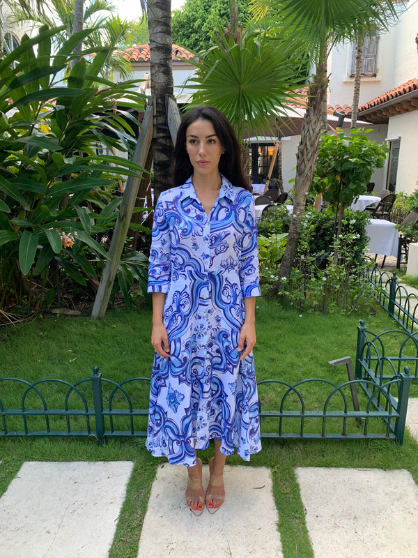 Shirt Dress midi Antibes by Marina St Barth from Marina St Barth