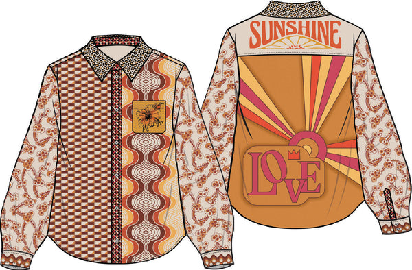 Me369 Isabel Sunset Shirt by Me 369 from Marina St Barth