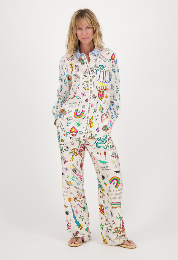 Me369 Isabel Shirt Enlightment by Me 369 from Marina St Barth