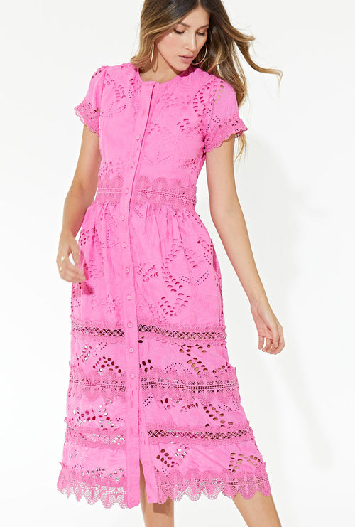 Waimari Julie Dress Fuchsia by Waimari from Marina St Barth