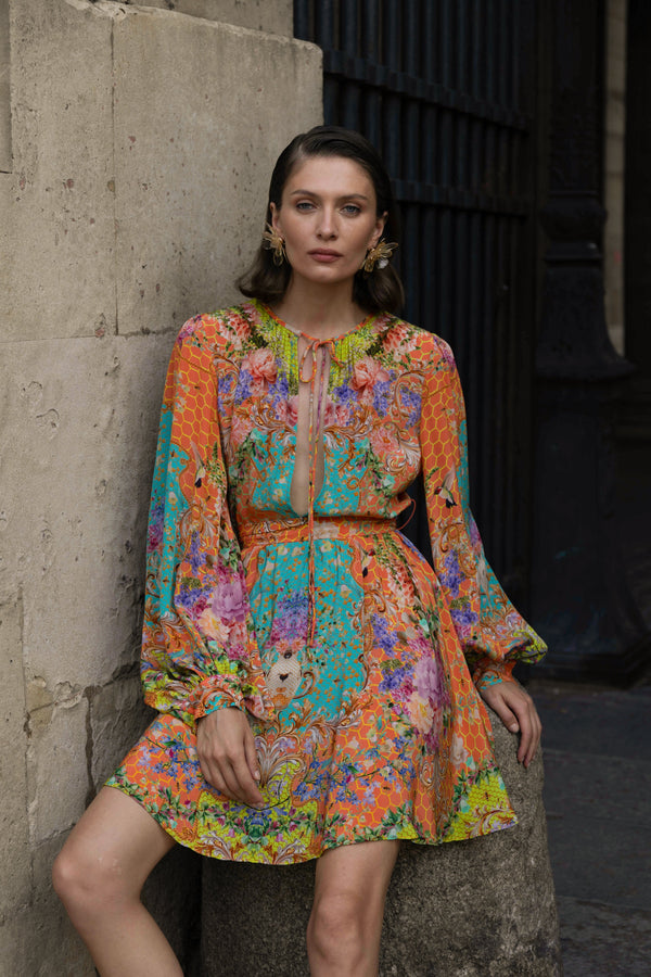 Kore’ Mini dress with baloon slevees by Kore from Marina St Barth